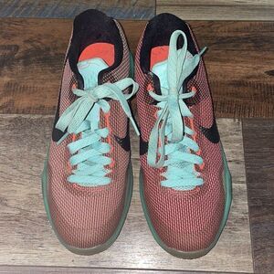 Nike Kobe Bryant Easter 10 Hot Lava Sunset Low Top Basketball Shoes